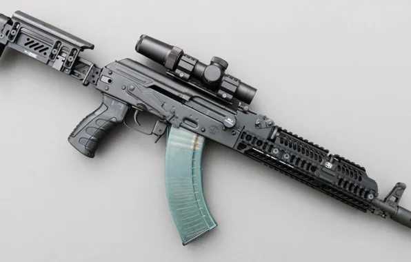 Picture weapons, tuning, machine, weapon, custom, custom, Kalashnikov, AKM