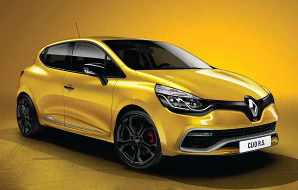 Machine, Machine, Renault, Clio, Car, Yellow, Car, Reno