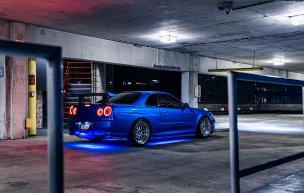 Picture GT-R, Skyline, R34, Taillights