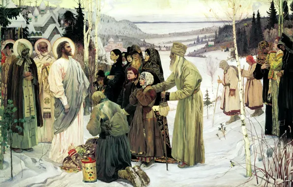 Picture Nesterov, Mikhail Vasilyevich, Holy Russia, 1901-1905