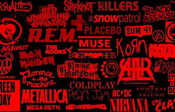 Rock, group, logos, rock music