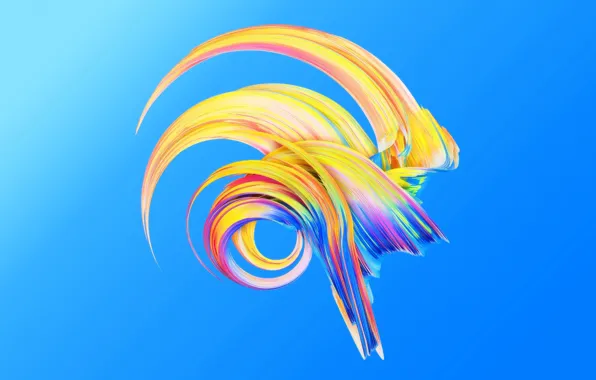 Picture background, pattern, paint, figure, the volume