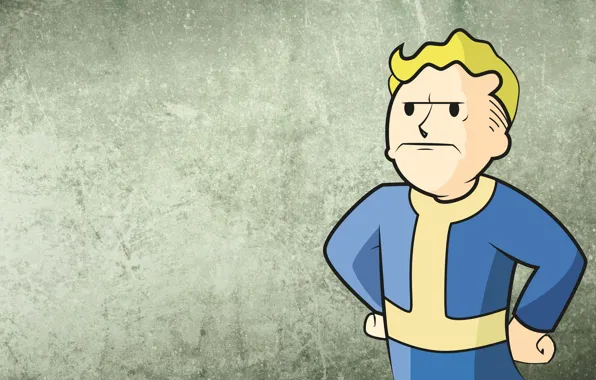 Picture Fallout, Game, Bethesda, Vault Boy, Softworks