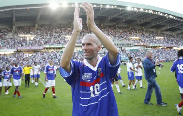 Player, stadium, players, great, zinedine zidane