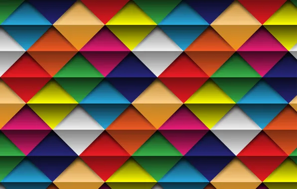 Picture background, colorful, rainbow, square, color, background, rhombus, geometric