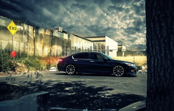 Profile, wheels, Honda, Accord, black, Honda, chord, Galpin