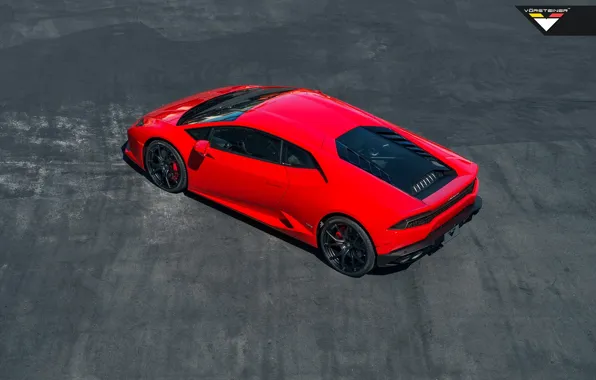 Red, Lamborghini, Tuning, Red, Vorsteiner, Lamborghini, Huracan