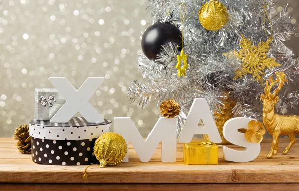 Decoration, balls, tree, New Year, Christmas, Christmas, balls, decoration