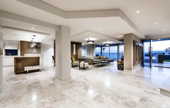 Space, Villa, interior, living room, Dalkeith