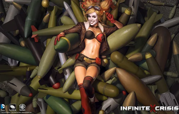 Harley Quinn, Harley Quinn, DC comics, Infinite Crisis, wb games