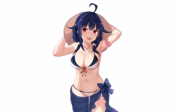 Girl, sexy, long hair, boobs, anime, beautiful, pretty, erotic