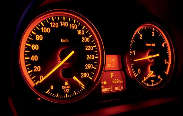 Auto, speedometer, supercar, 280