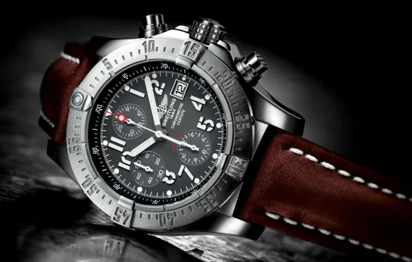 Picture watch, Swiss watch, breitling