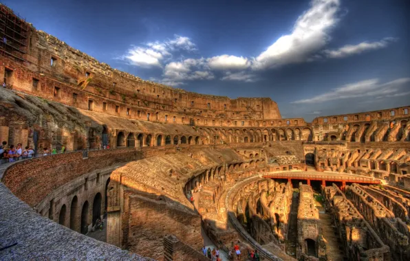 Rome, Colosseum, Italy
