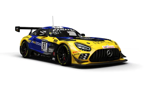 Picture Mercedes, Mercedes-AMG GT3, 2022, Spa24h, AKKODIS ASP Team, №87