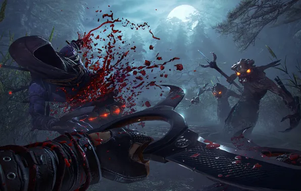Blood, creatures, Shadow warrior 2
