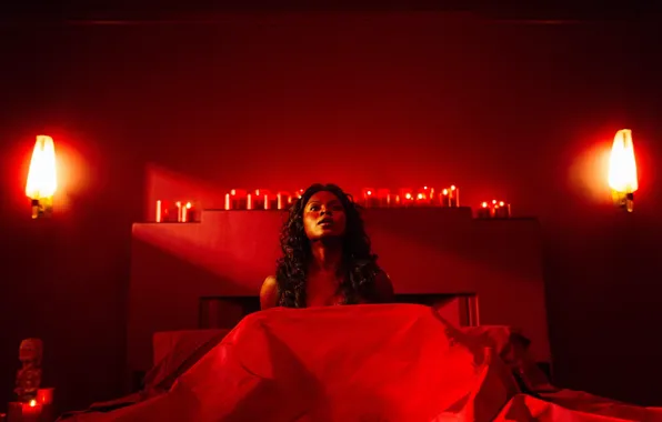 Red, woman, immortal, goddess, god, HBO, tv series, American Gods