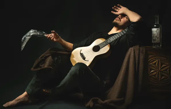 Picture people, guitar