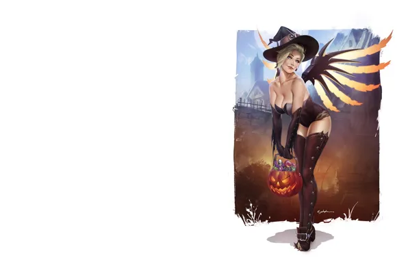 Art, Halloween, Krystopher Decker, Halloween Mercy