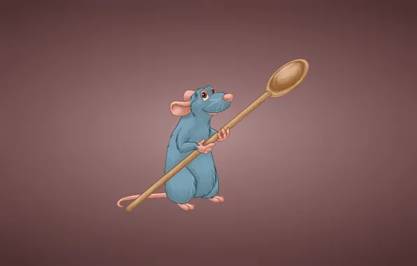 Picture spoon, Ratatouille, Ratatouille, rodent, rat, rat