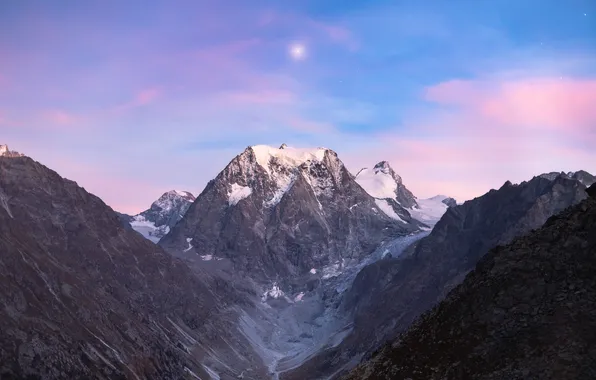 Picture mountains, Switzerland, mountain peaks