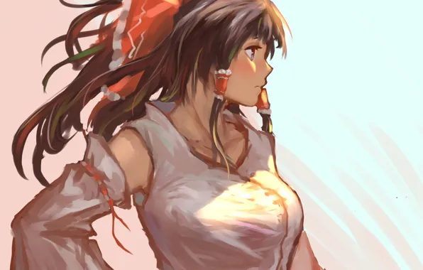 Girl, anime, art, touhou, Touhou