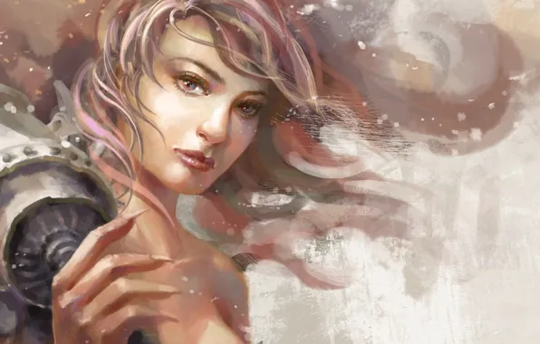 Picture girl, fantasy, mechanism, art