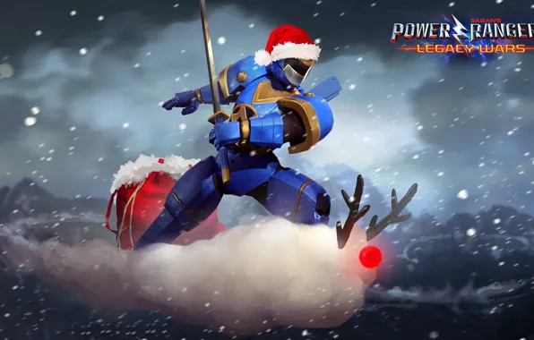 Picture cloud, game, weapon, New Year, Power Rangers, Power Rangers: Legacy Wars, Ninjor, nWay