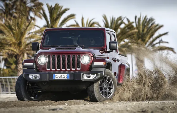 Sand, Jeep, Pickup, Gladiator, Sand, Jeep, 80th Anniversary