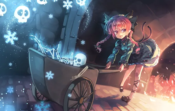 Picture girl, the bare bones, Konachan