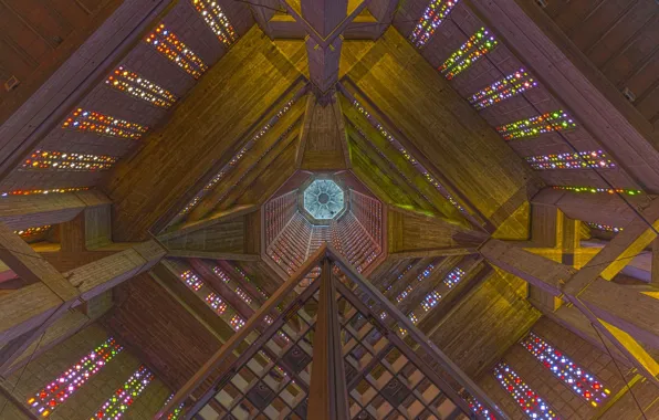 France, Normandy, Le Havre, the architect Auguste Perret, the Church of Saint-Joseph