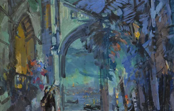 Picture, Venice, impressionism, the urban landscape, Konstantin Korovin