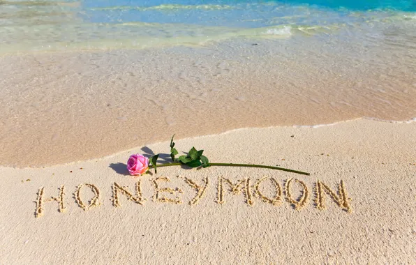 Sand, beach, love, beach, romantic, sand, tropical, honeymoon