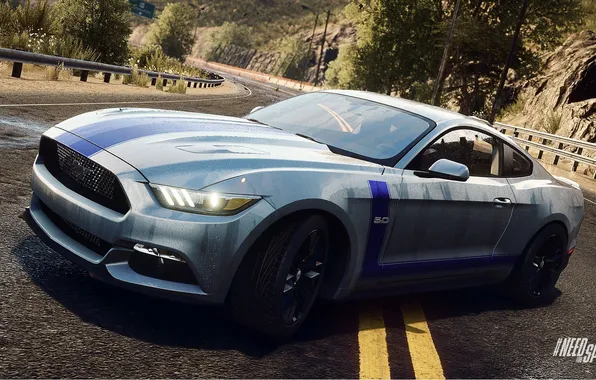 Picture Mustang, Ford, NFS, Need for Speed, 2015