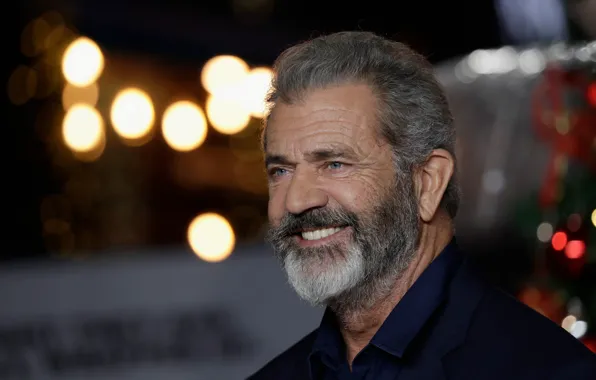Picture look, smile, beard, actor, Director, Mel Gibson, Mel Gibson