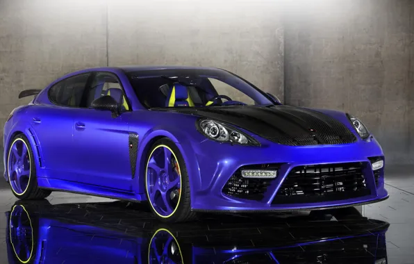 Porsche, Tuning, Blue
