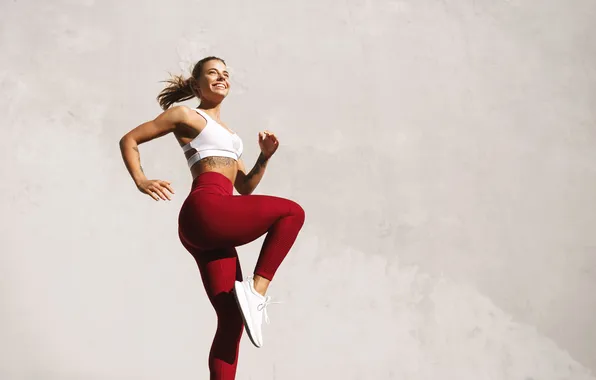 Girl, sports, fitness, athlete, sports uniform