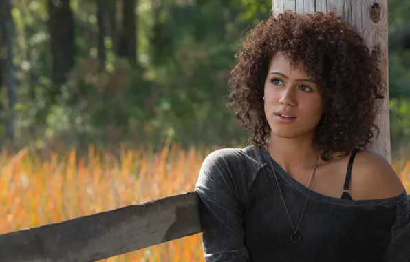Picture girl, curls, Ramsey, Fast and furious 7, Nathalie Emmanuel