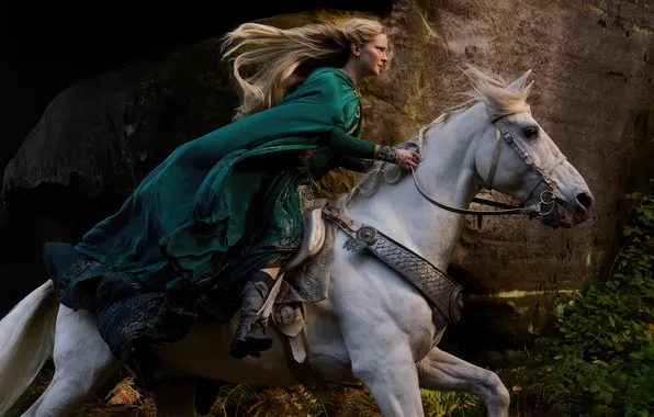 Girl, horse, the series, The Lord of the Rings: The Rings of Power