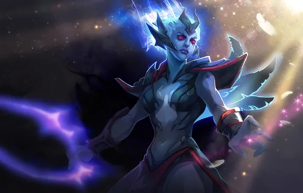 Dota 2, Vengeful Spirit, Skywrath, Shendelzare