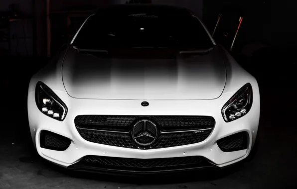 Picture Mercedes, AMG, Shadow, Black/White