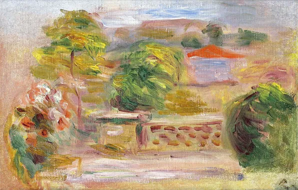 Picture, LANDSCAPE, Pierre Auguste Renoir, Pierre Auguste Renoir