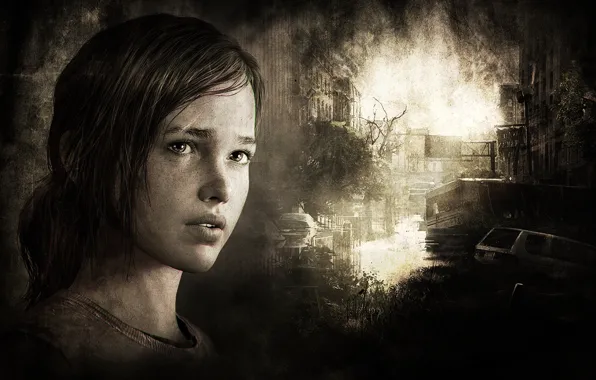 Picture sadness, darkness, grey, the darkness, the game, heroes, PS3, The Last of Us