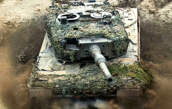 Background, tank, MBT-Leo2A4 AUSTRIA