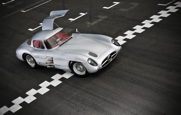 Mercedes Benz, Motorsport, attending the Le Mans Classic