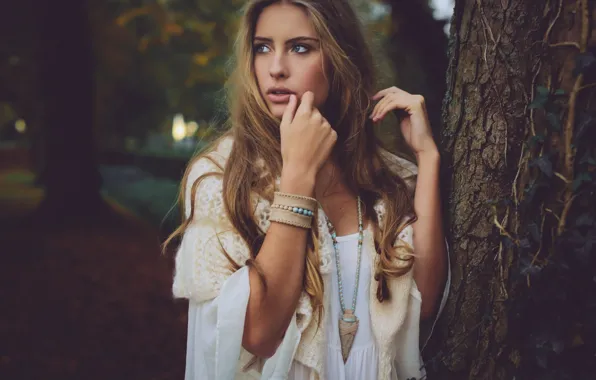 Picture decoration, tree, mood, bracelet, Camille Rochette