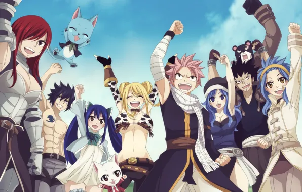 Fairy Tail guys  Fairy tail characters, Fairy tail, Fairy tail art