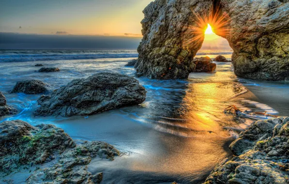 Storm, Pacific Ocean, Malibu