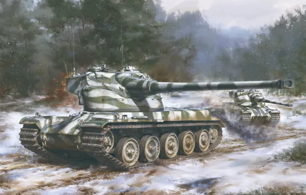 France, jason, Heavy, AMX-50B France Heavy Tank, an experienced tank