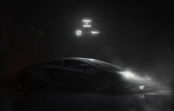 Auto, Lamborghini, Machine, Car, Art, Render, Supercar, Aventador